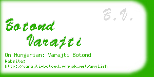 botond varajti business card